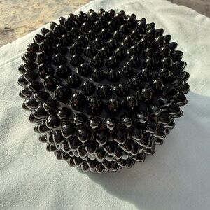 Dark Purple Textured Decorative Ashtray/Trinket Dish